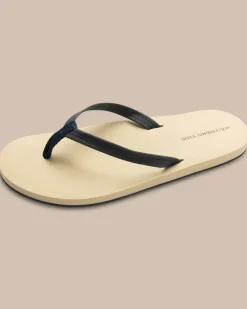 Women'S Navy Leather Weekend Flipjacks<Southern Tide Best