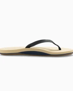 Women'S Navy Leather Weekend Flipjacks<Southern Tide Best