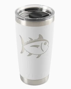 Yeti Rambler 20 Oz Skipjack Tumbler<Southern Tide Outlet