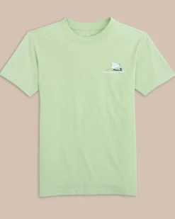 Youth Yachts Of Stingrays Short Sleeve T-Shirt<Southern Tide New